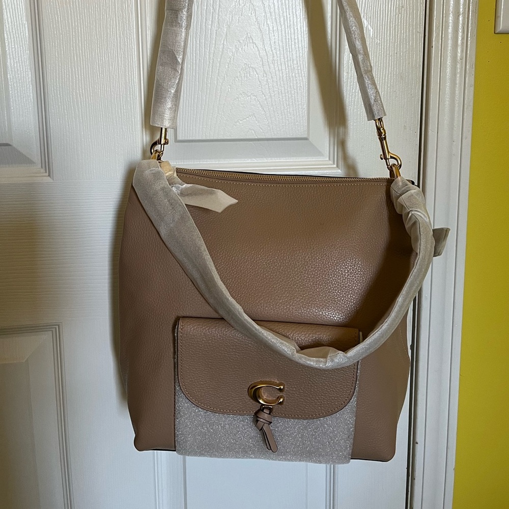 Coach hobo bag, brand new, color Taupe - Picture 2 of 5